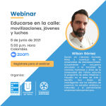 Lee más sobre el artículo Educarse en la calle </br><sp style='color:#BBBBBB ;font-size:12px;'> Webinar</span>