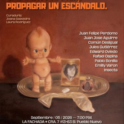 Afectos de transmisión pública: Dispositivos para propagar un escándalo </br><sp style='color:#BBBBBB ;font-size:12px;'> Exposición</span>
